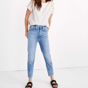 NWT Madewell Mom Jean (Tall)